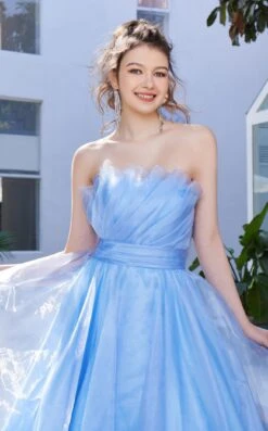 Jadore J21035 Dress -Clothing Shop J21035 Blue 2