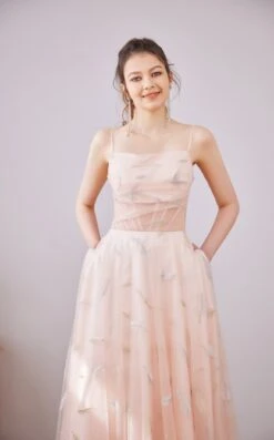 Jadore J21036 Dress -Clothing Shop J21036 Pink 2