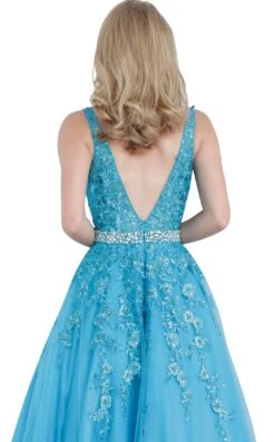 JVN JVN00925 Dress -Clothing Shop JVN00925 Teal 2 zoom 83f2ffcf 5db0 4b1a b790 38c69cc12c33