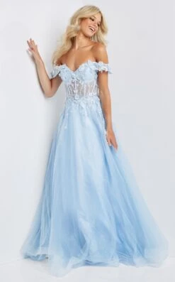 JVN JVN08295 Dress -Clothing Shop JVN08295Light blue 2