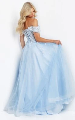 JVN JVN08295 Dress -Clothing Shop JVN08295Light blue 8