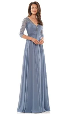 Marsoni MV1171 Dress 6 Marsoni MV1171 Dress -Clothing Shop MV1171SLATE BLUE3534