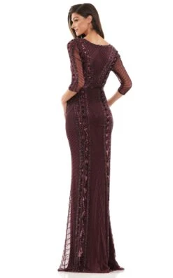 Marsoni MV1204 Dress 8 Marsoni MV1204 Dress -Clothing Shop MV1204EGGPLANT2963