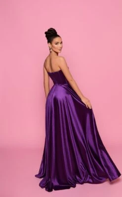 Nicoletta NP168 Dress -Clothing Shop NP168 Plum 2 3cec75ec 9859 4a29 b3ee e7225d0b881b