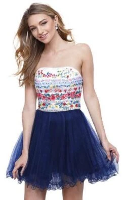 Nox Anabel 6249 -Clothing Shop Nox Anabel Dress Style Number 6249 NAVY BLUE 1 94bbaec6 fa13 448d 87aa d21c16881297