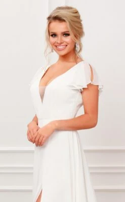 Nox Anabel R471 Dress -Clothing Shop R471 WHITE 02 120