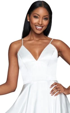 Faviana S10362 Dress 13 Faviana S10362 Dress -Clothing Shop S10362 Ivory Front zoom 872890