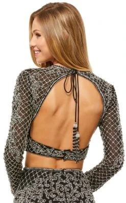 Sherri Hill 52090 -Clothing Shop Sherri Hill 52090 black back zoom 7667e051 c134 4897 a884 10d8c848f55f