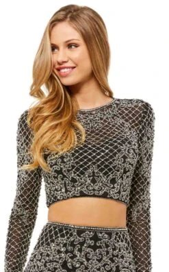 Sherri Hill 52090 -Clothing Shop Sherri Hill 52090 black front zoom 0f787020 0843 4154 900d 90eea2fbbc28