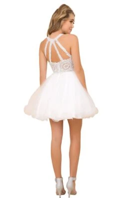 Nox Anabel B652 Dress -Clothing Shop b652 white 2
