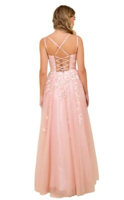 Nox Anabel C415 Dress -Clothing Shop c415 dusty rose 1