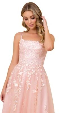 Nox Anabel C415 Dress -Clothing Shop c415 dusty rose 2 zoom