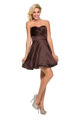 Nox Anabel 2820 Dress -Clothing Shop nox 2820 BROWN 1