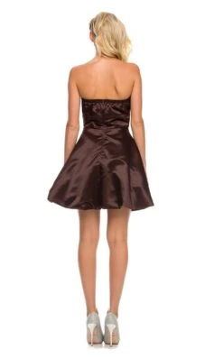 Nox Anabel 2820 Dress -Clothing Shop nox 2820 BROWN 2