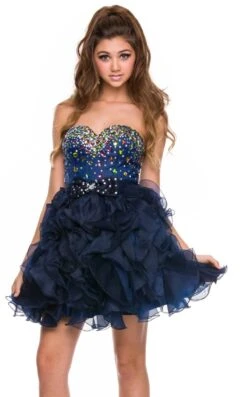 Nox Anabel 2853 Dress -Clothing Shop nox 2853 NAVY 1 9248b780 e344 4d1f 814a 0aac2091fa47