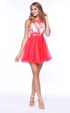 Nox Anabel 6040 Dress -Clothing Shop nox 6040 watermelon 1 ea729d9a 53b3 47f8 a35a 16fb0ca59e35