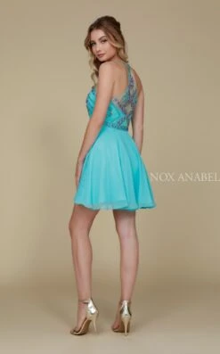 Nox Anabel 6238 Dress -Clothing Shop nox 6238 aqua 022 556ad870 f93a 4528 aa01 cd98675560ca