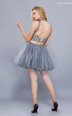 Nox Anabel 6326 Dress -Clothing Shop nox 6326 steel 6 a6b07dcf e7f5 4ebd aafe 04826ddf9b30