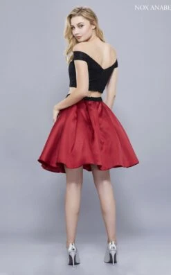 Nox Anabel 6336 Dress -Clothing Shop nox 6336 burgundy 6 1 9e6abf49 ae15 44e7 9d41 7cc51be44d63