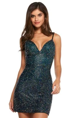 Sherri Hill 53014 14 Sherri Hill 53014 -Clothing Shop sherri hill 53014 teal front 98a00bb6 a223 4fe2 99a2 bbba677e3cec