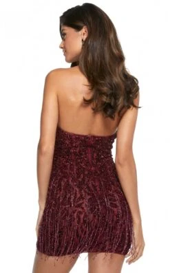 Sherri Hill 53018 -Clothing Shop sherri hill 53018 burgundy back 8ecd46dc 755f 4329 822b 8a78f4634d07