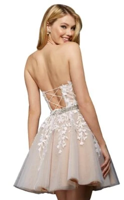 Sherri Hill 53153 -Clothing Shop sherri hill 53153 ivory nude back 74114403 2c5d 4893 bc07 ddd450590cdf