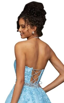 Sherri Hill 53153 -Clothing Shop sherri hill 53153 light blue back zoom e53bbe8a dba3 4f55 8fd0 41b51895a332