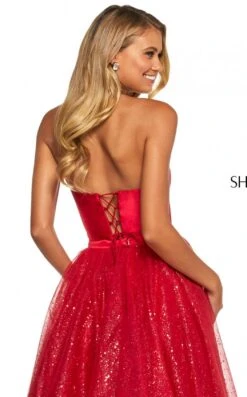 Sherri Hill 53500 Dress -Clothing Shop sherri hill 53500 red 2 zoom