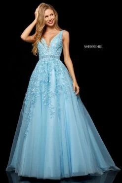 Sherri Hill 11335 Dress 14 Sherri Hill 11335 Dress -Clothing Shop sherrihill 11335 lightblue 6