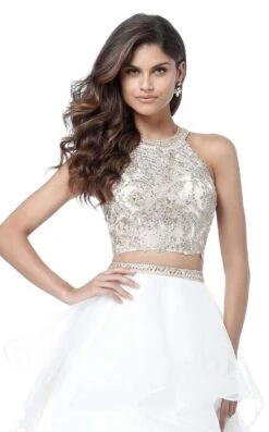 Sherri Hill 51615 Dress 29 Sherri Hill 51615 Dress -Clothing Shop sherrihill 51615 ivorygold 3 zoom