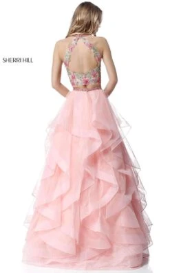 Sherri Hill 51615 Dress 23 Sherri Hill 51615 Dress -Clothing Shop sherrihill 51615 pinkmulti 4
