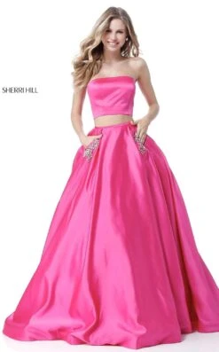 Sherri Hill 51649 Dress 33 Sherri Hill 51649 Dress -Clothing Shop sherrihill 51649 fuchsia 7