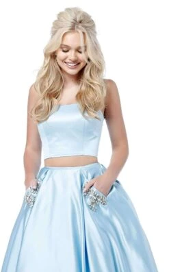 Sherri Hill 51649 Dress 22 Sherri Hill 51649 Dress -Clothing Shop sherrihill 51649 lightblue 5 zoom