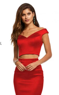 Sherri Hill 52612 Dress -Clothing Shop sherrihill 52612 red dress 2