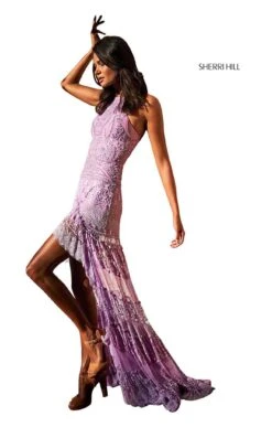 Sherri Hill 52663 Dress -Clothing Shop sherrihill 52663 lilac dress 7