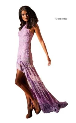 Sherri Hill 52663 Dress -Clothing Shop sherrihill 52663 lilac dress 8