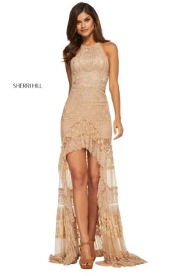 Sherri Hill 52663 Dress -Clothing Shop sherrihill 52663 nude dress 9