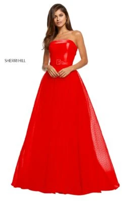 Sherri Hill 52709 Dress -Clothing Shop sherrihill 52709 RED dress 1