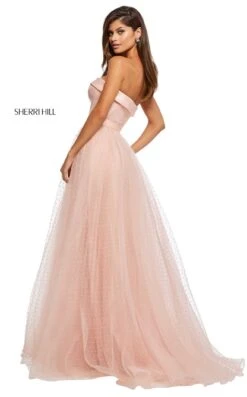 Sherri Hill 52709 Dress -Clothing Shop sherrihill 52709 blush dress 2