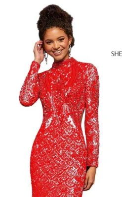 Sherri Hill 52916 Dress -Clothing Shop sherrihill 52916 RED dress 6 3854dc5c a2f8 4c3e 923c ba757ba560e3