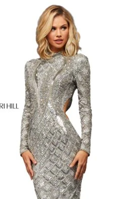 Sherri Hill 52916 Dress -Clothing Shop sherrihill 52916 silver dress 1 b88f47db 0f94 424e b3b3 9f89c2d490d9