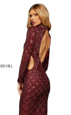 Sherri Hill 52916 Dress -Clothing Shop sherrihill 52916 wine dress 10 94928f18 a86e 44b8 9d20 4b6408116a7f