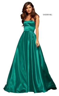 Sherri Hill 52924 Dress -Clothing Shop sherrihill 52924 EMERALD dress 1