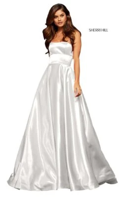 Sherri Hill 52924 Dress -Clothing Shop sherrihill 52924 Ivory dress 1