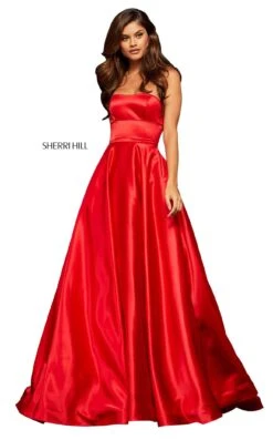 Sherri Hill 52924 Dress -Clothing Shop sherrihill 52924 red dress 1