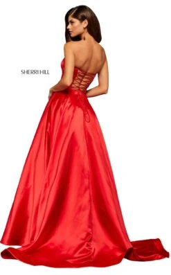 Sherri Hill 52924 Dress -Clothing Shop sherrihill 52924 red dress 2
