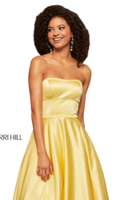 Sherri Hill 52924 Dress -Clothing Shop sherrihill 52924 yellow dress 3 a1a6a5fd 3824 4748 b29f 779dfd862d23