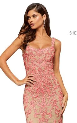 Sherri Hill 52925 Dress 36 Sherri Hill 52925 Dress -Clothing Shop sherrihill 52925 Nude corel dress 4