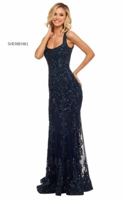 Sherri Hill 52925 Dress 28 Sherri Hill 52925 Dress -Clothing Shop sherrihill 52925 navy dress 8 02bc0757 4b3b 4227 9e14 4b68b8e6c67b