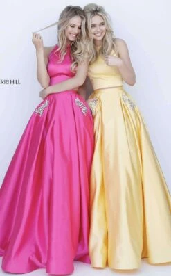 Sherri Hill 51587 Dress 35 Sherri Hill 51587 Dress -Clothing Shop sherrihill 51587 fuchsia 2